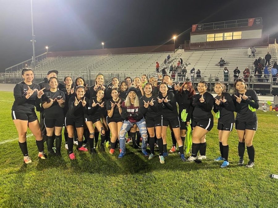 Girls+Soccer+Secures+Historic+First+Win