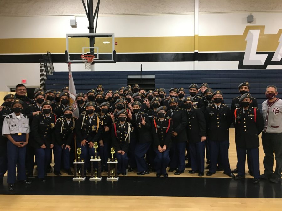 JROTC+Solid+in+Lathrop+Competition