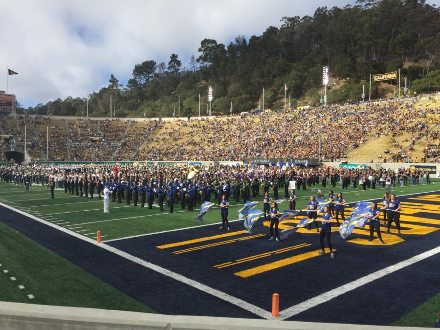 Marching Band Performs at Berkeley