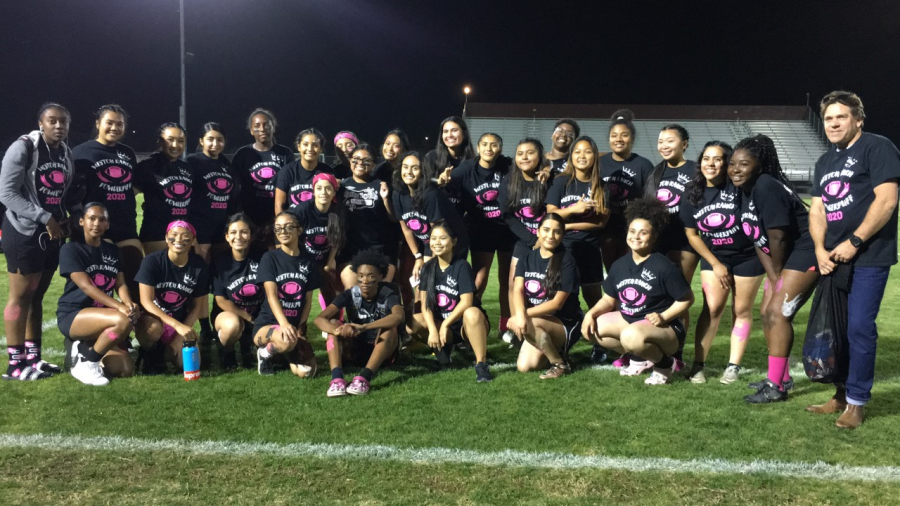 Seniors Earn Victory in Powder Puff Game!