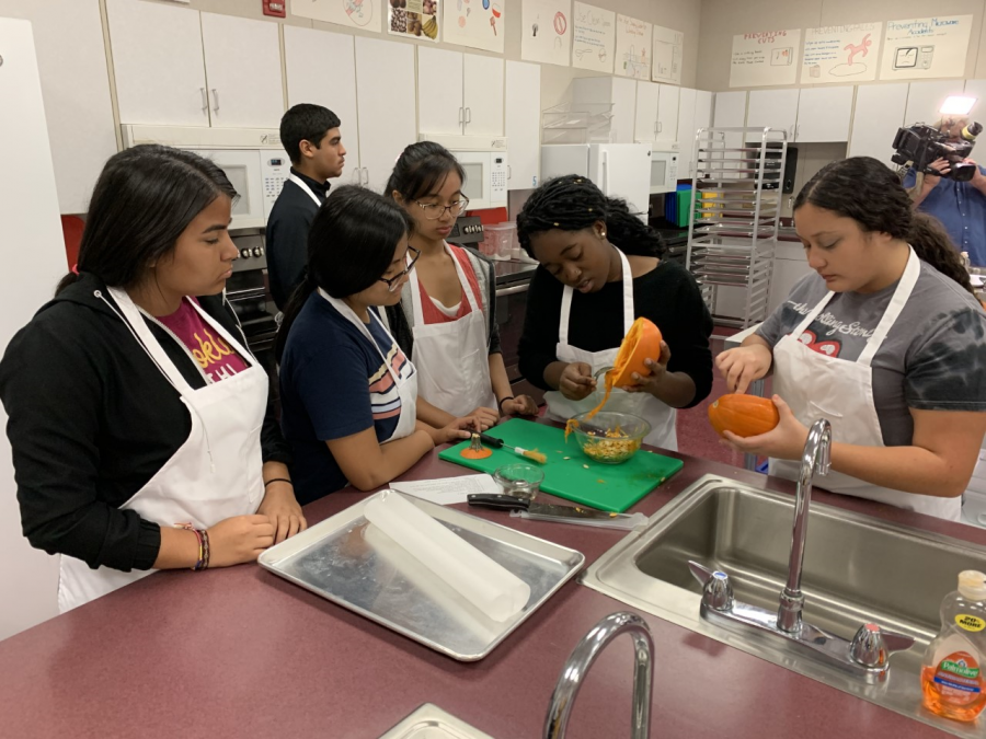 FCCLA Gets Spotlight for Pumpkin Roast