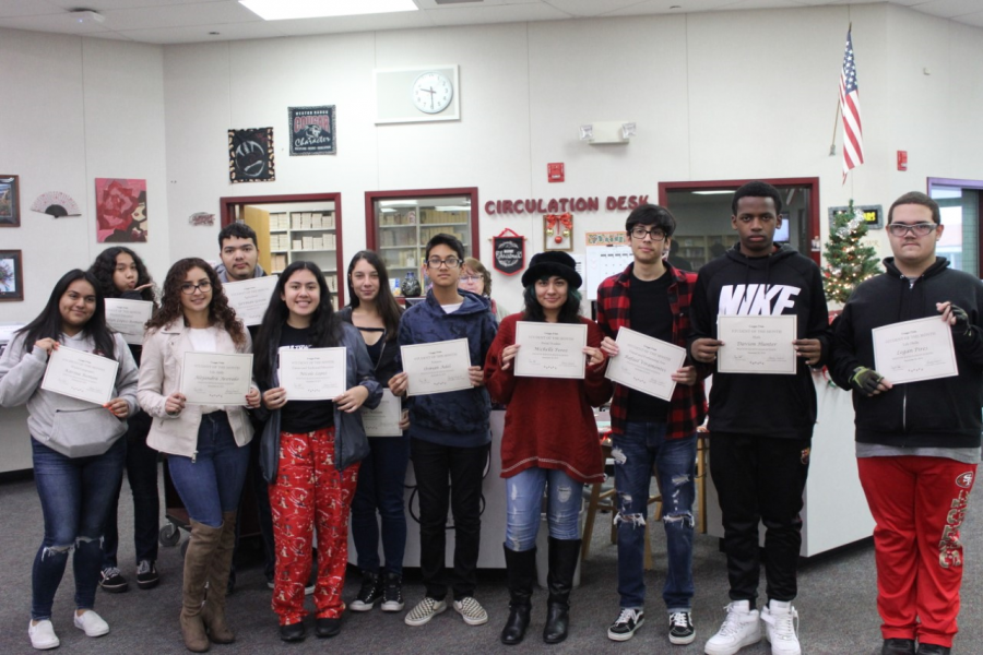 WRHS Honors November Students of the Month