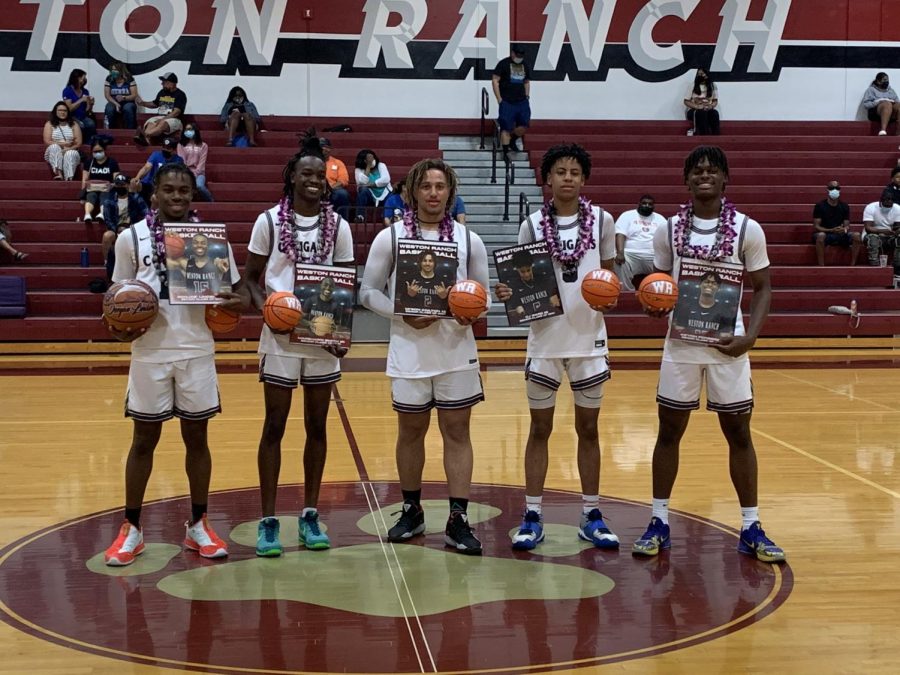 BASKETBALL:  Seniors Celebrate By Dominating Sierra