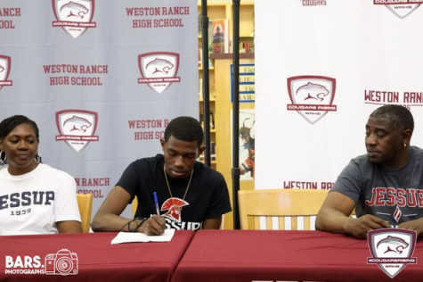 Oscar Duncan signs his letter.
